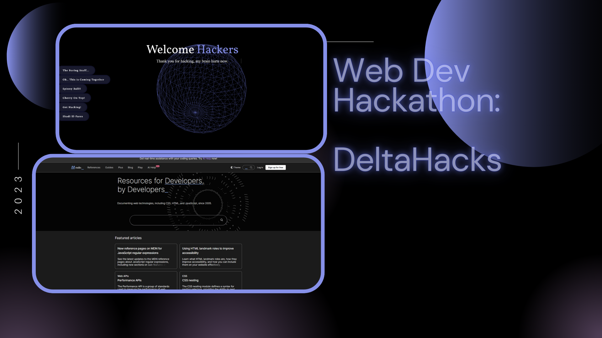 DeltaHacks: DeltaWeb